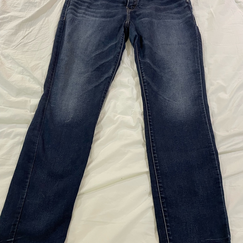 Silver Dark Blue Women's Aiko Jeans